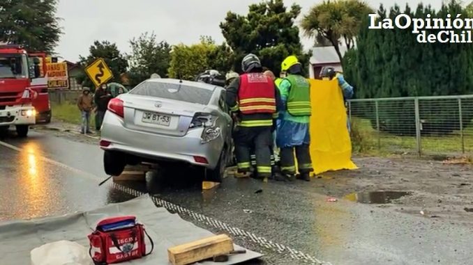 accidente Castro 1-1-2022