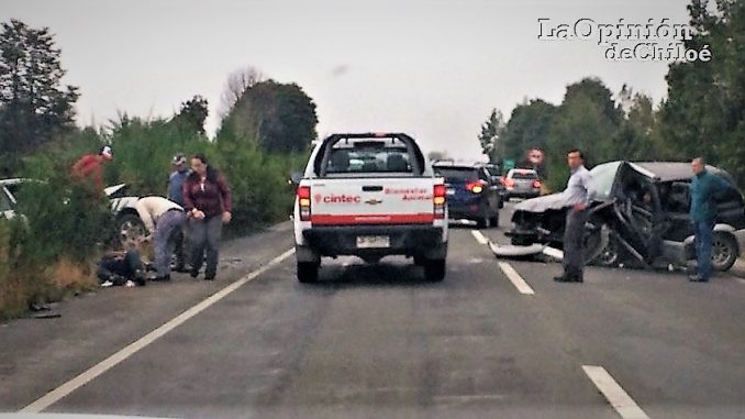 accidente ancud-dalcahue 8-2-2018