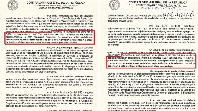 Contraloría Quinchao