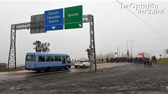corte macheros Cucao