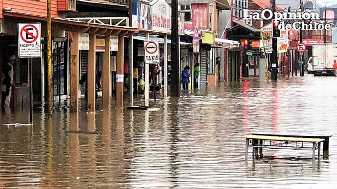 inundación cale dieciocho