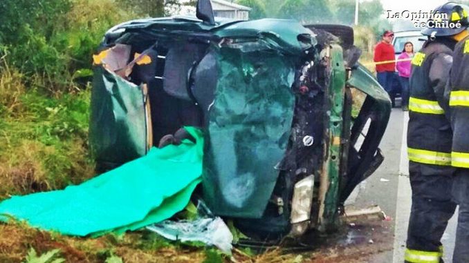 accidente quemchi 28-3-2017