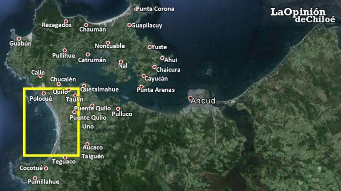 parque eólico chiloé mapa
