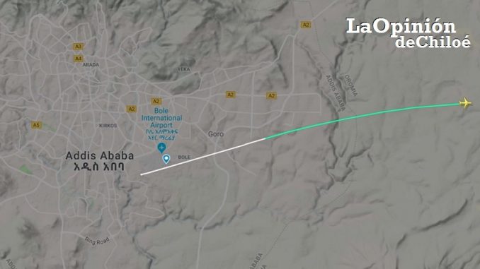 accidente Ethiopian Airlines