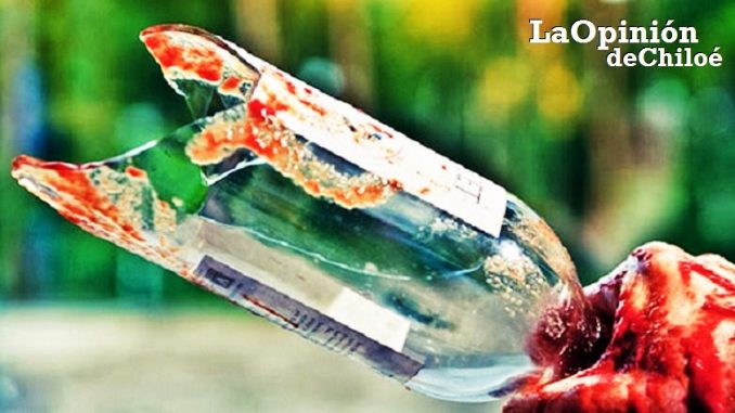 agresión botella