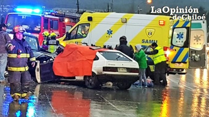 accidente quellón 25-8-2019