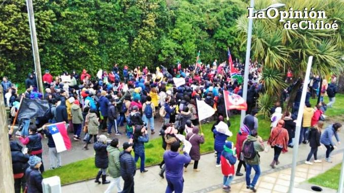 marcha ancud 25-10-2019