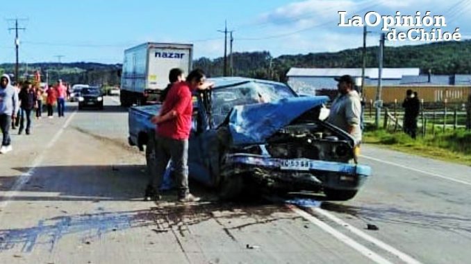 accidente quellón 21-11-2019