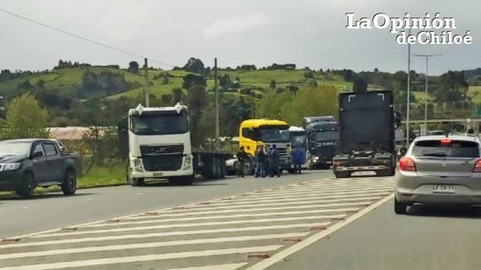 paro camioneros castro