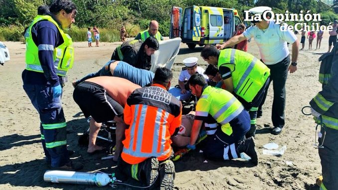 ahogamiento playa lechagua