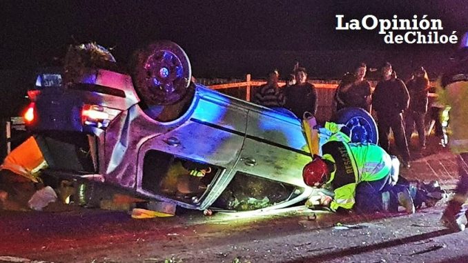 accidente Quellón 13-4-2020