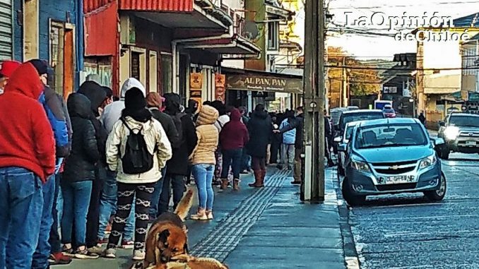 filas AFP Ancud