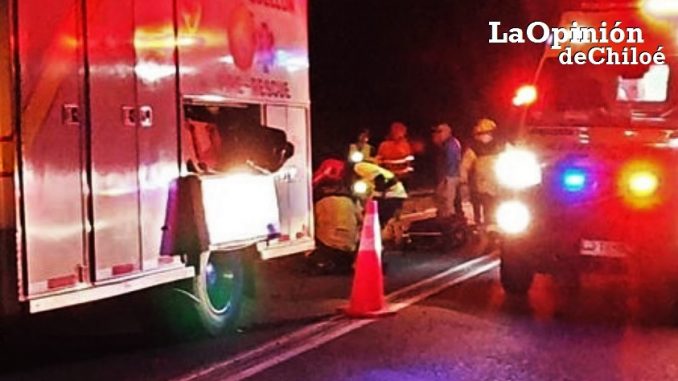 accidente Quellón 4-10-2020