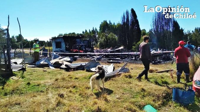 incendio Quemchi 22-3-2021