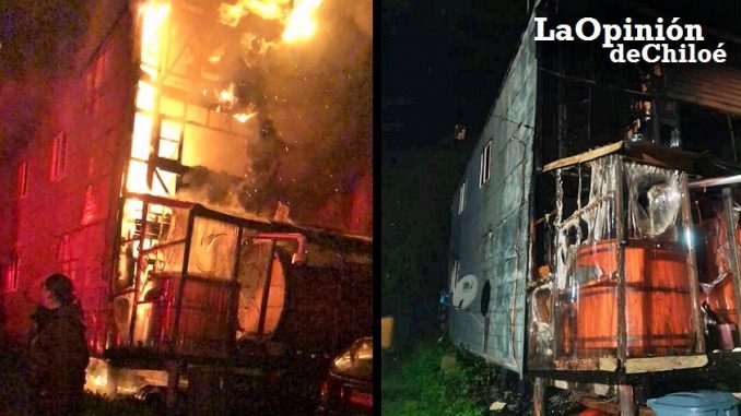 incendio Ancud 16-6-2021