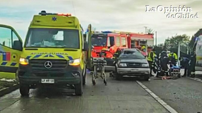 accidente Ancud 13-7-2021