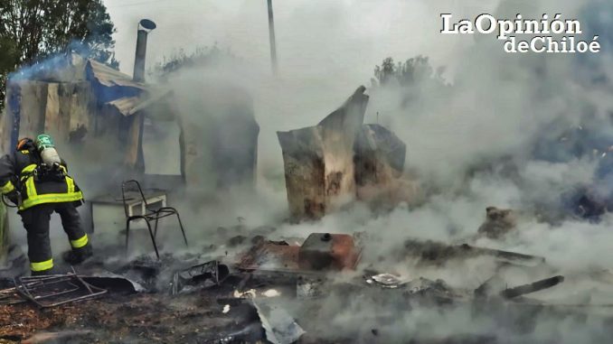 incendio Ancud 2-7-2021