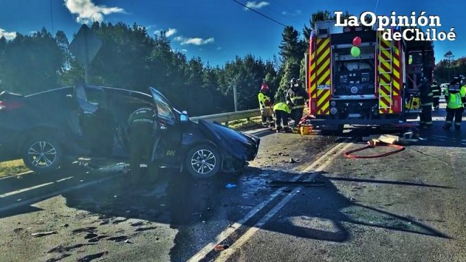 accidente Castro 24-12-2021