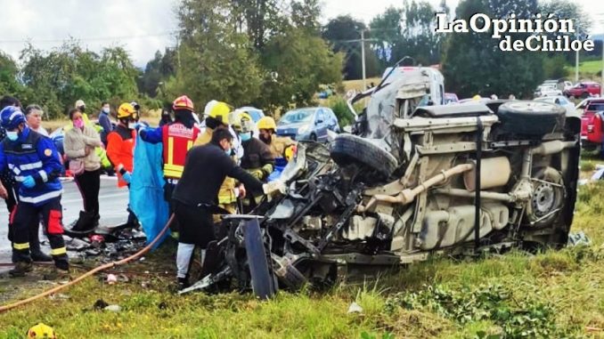 accidente Chonchi 26-2-2022