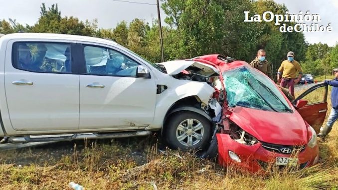 accidente Dalcahue 19-2-2022