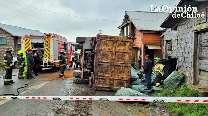 accidente Chonchi 14-9-2022
