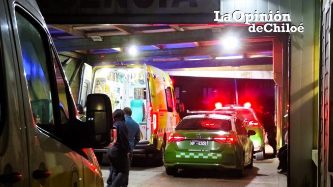 Hospital de Ancud noche